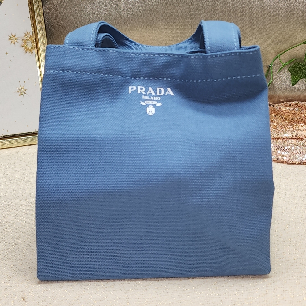 NIB Prada Canvas Tote - Various Colors Available - Picture 11 of 16